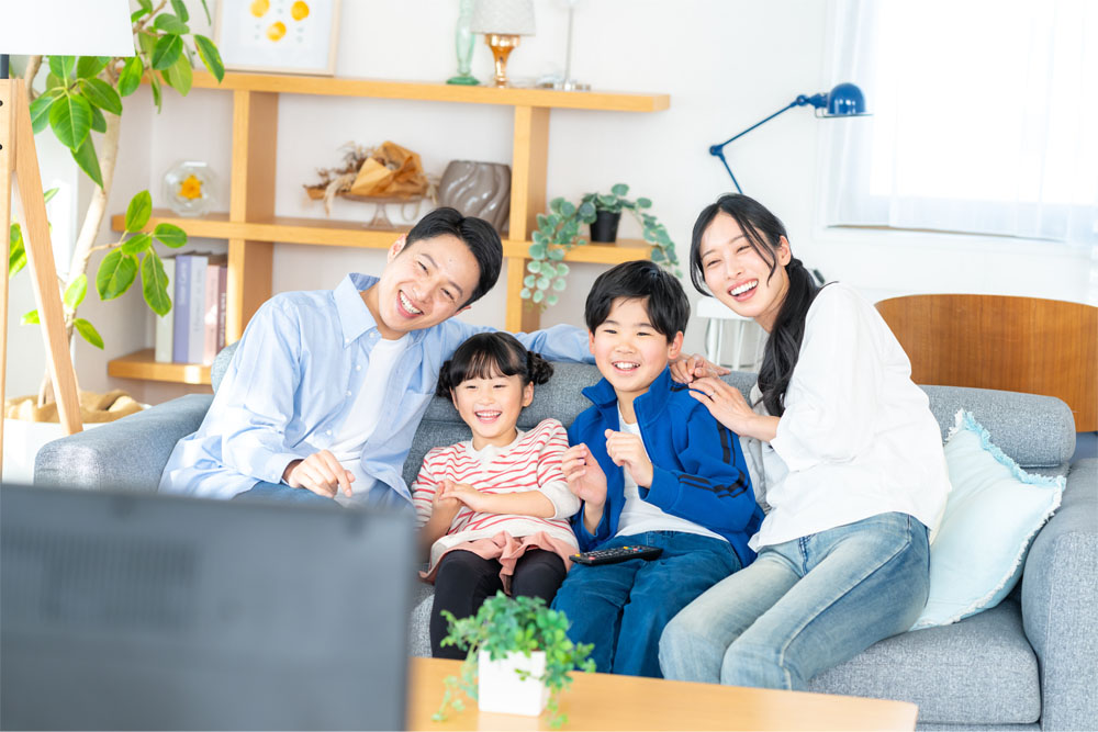 家族や個人の時間も大切に